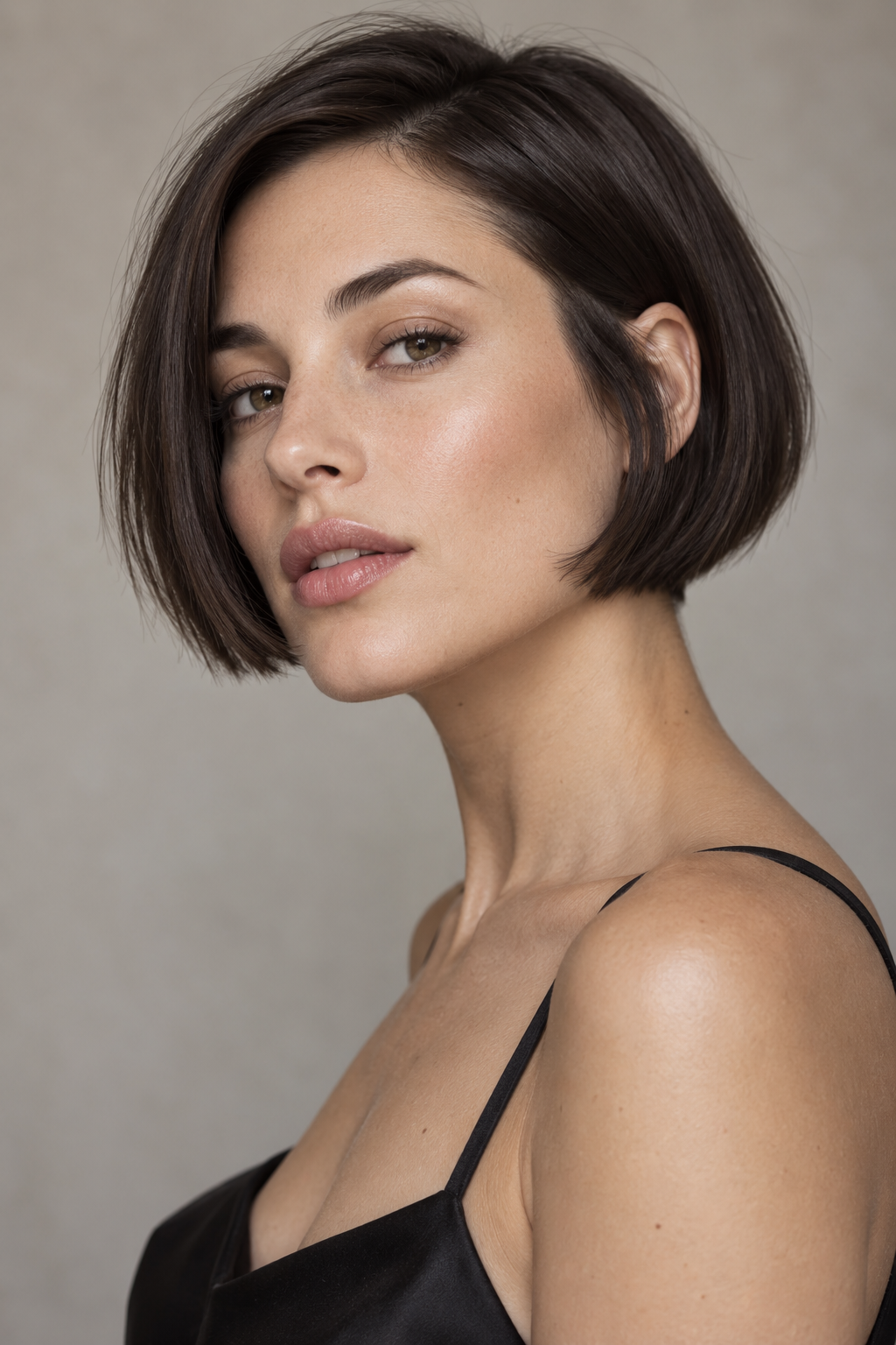very short haircut styles: sleek micro bob
