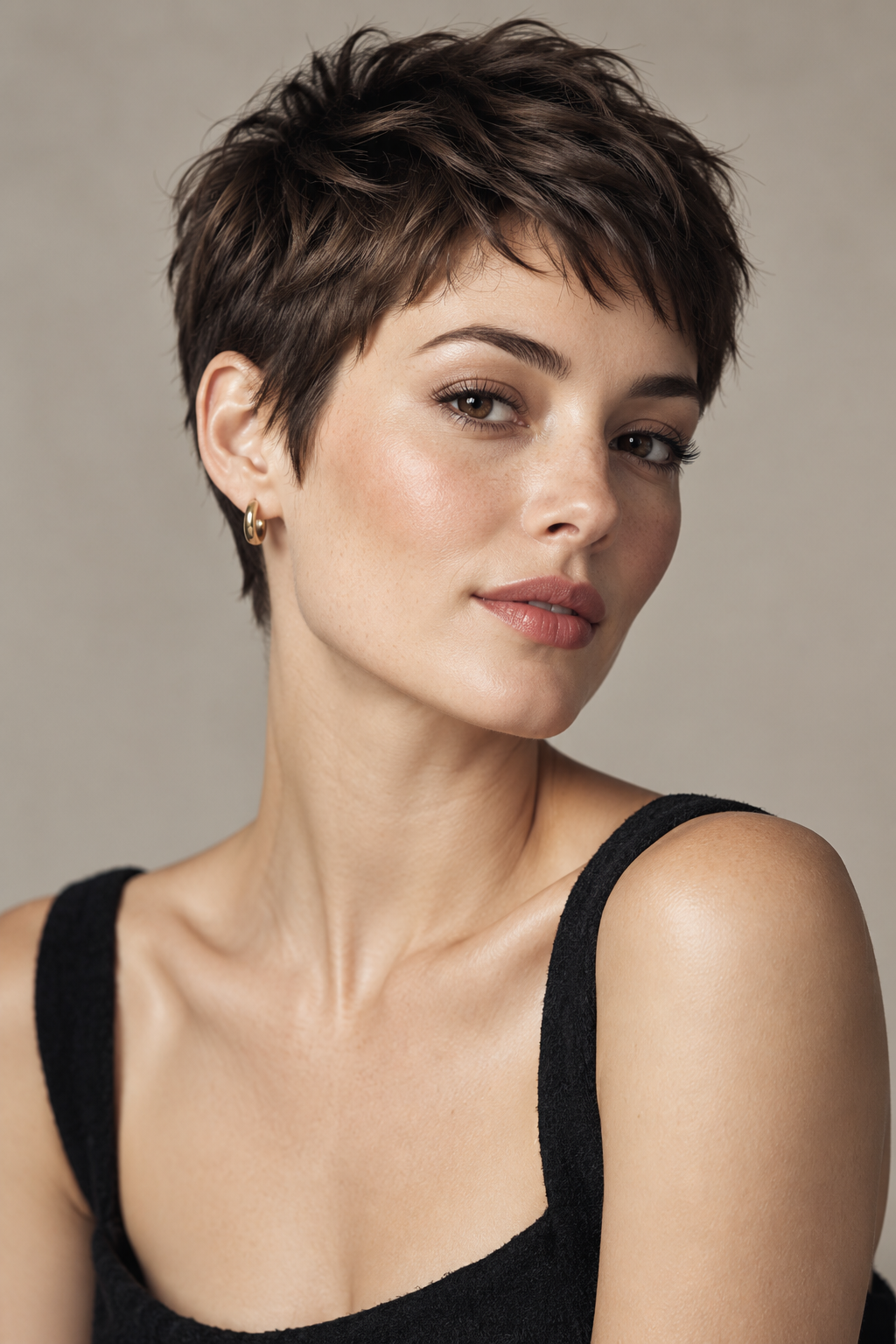 very short haircut styles: gamine pixie